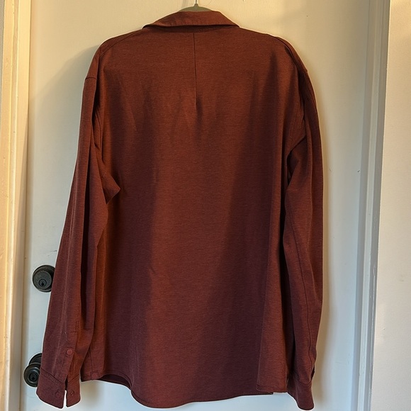 Lululemon Mens Compatibility Long Sleeve Snap Button Shirt XXL - Picture 6 of 6